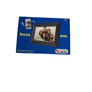 Onn Focus 10 inch Wi-Fi Digital Picture Frame 16GB Black 100096733